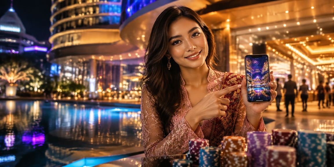 Aplikasi pertaruhan esport manga18 di skrin telefon pintar Malaysia
