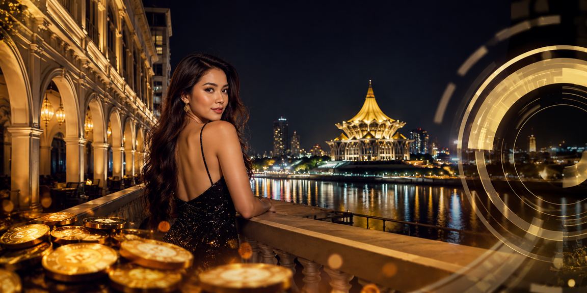 Suasana hiburan kasino dan permainan slot dalam talian yang meriah di Sarawak Malaysia